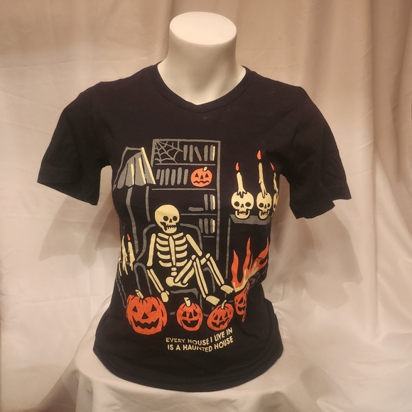 Skull graphic tee by Wicked Clothes - Picture 10 of 10